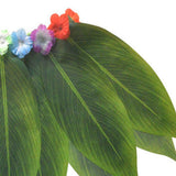 Maxbell Grass Skirt Hawaiian Leaf Skirt for Masquerade Stage Performance Celebration 15 Leaf Skirt