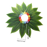 Maxbell Grass Skirt Hawaiian Leaf Skirt for Masquerade Stage Performance Celebration 15 Leaf Skirt