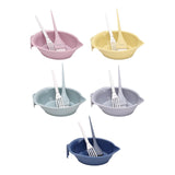 Maxbell Hair Coloring Tool Dye Brush Hair Dye Brush and Bowl Set for DIY Hair Dyeing Pink
