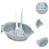 Maxbell Hair Coloring Tool Dye Brush Hair Dye Brush and Bowl Set for DIY Hair Dyeing Green