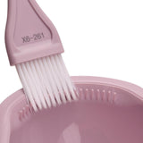 Maxbell Hair Coloring Tool Dye Brush Hair Dye Brush and Bowl Set for DIY Hair Dyeing Grey