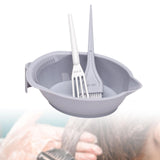 Maxbell Hair Coloring Tool Dye Brush Hair Dye Brush and Bowl Set for DIY Hair Dyeing Grey