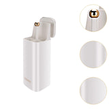 Maxbell Vanity Table Storage Organizer Automatic Lifting Stationery Brush Container white