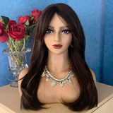 Maxbell Realistic Mannequin Head Female Mannequin Head with Shoulder for Jewelry Wig Style B