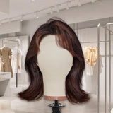 Maxbell Canvas Mannequin Head Model Manikin Wig Display Stand for Scarf Beauty Salon 21inch