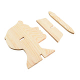 Maxbell Wooden Eyeglass Spectacle Holder Eyewear Stand for Living Room Entryway Gift Man