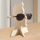 Maxbell Wooden Eyeglass Spectacle Holder Eyewear Stand for Living Room Entryway Gift Man