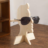 Maxbell Wooden Eyeglass Spectacle Holder Eyewear Stand for Living Room Entryway Gift Man