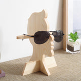 Maxbell Wooden Eyeglass Spectacle Holder Eyewear Stand for Living Room Entryway Gift Man