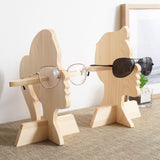 Maxbell Wooden Eyeglass Spectacle Holder Eyewear Stand for Living Room Entryway Gift Woman