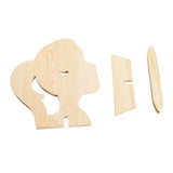 Maxbell Wooden Eyeglass Spectacle Holder Eyewear Stand for Living Room Entryway Gift Woman