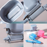 Maxbell Roller Hair Color Applicator Protable Semi Automatic for Salon Travel Adults gray