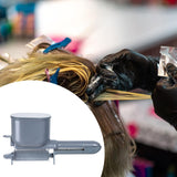 Maxbell Roller Hair Color Applicator Protable Semi Automatic for Salon Travel Adults gray
