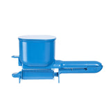 Maxbell Roller Hair Color Applicator Protable Semi Automatic for Salon Travel Adults blue