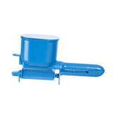 Maxbell Roller Hair Color Applicator Protable Semi Automatic for Salon Travel Adults blue