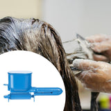 Maxbell Roller Hair Color Applicator Protable Semi Automatic for Salon Travel Adults blue