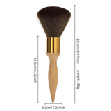 Maxbell Neck Duster Brush Nylon Hair Sweep Brush for Hairdressing Neck Face Cleaning