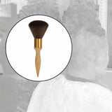 Maxbell Neck Duster Brush Nylon Hair Sweep Brush for Hairdressing Neck Face Cleaning