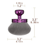 Maxbell Large Makeup Brush Versatile Blend Blur Body Brush for Lady Travel Home