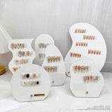 Maxbell Nail Art Display Board Professional Beginners False Nail Tip Sample Display Irregular