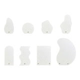 Maxbell Nail Art Display Board Professional Beginners False Nail Tip Sample Display Irregular