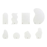 Maxbell Nail Art Display Board Professional Beginners False Nail Tip Sample Display Irregular