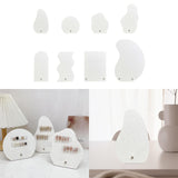 Maxbell Nail Art Display Board Professional Beginners False Nail Tip Sample Display Irregular