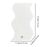 Maxbell Nail Art Display Board Professional Beginners False Nail Tip Sample Display Wave