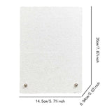 Maxbell Nail Art Display Board Professional Beginners False Nail Tip Sample Display Rectangle