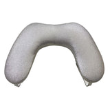 Maxbell Nail Hand Rest Accessories Ergonomic Soft Supplies Multiuse Manicure Armrest Silver