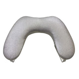 Maxbell Nail Hand Rest Accessories Ergonomic Soft Supplies Multiuse Manicure Armrest Silver