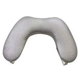 Maxbell Nail Hand Rest Accessories Ergonomic Soft Supplies Multiuse Manicure Armrest Silver