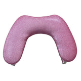 Maxbell Nail Hand Rest Accessories Ergonomic Soft Supplies Multiuse Manicure Armrest Light Pink