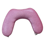 Maxbell Nail Hand Rest Accessories Ergonomic Soft Supplies Multiuse Manicure Armrest Light Pink