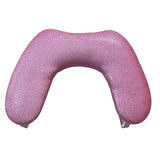 Maxbell Nail Hand Rest Accessories Ergonomic Soft Supplies Multiuse Manicure Armrest Light Pink