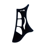 Maxbell Eyeshadow Stencil Portable Silicone Reusable Eye Makeup Tool for Women Girls Black