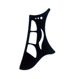 Maxbell Eyeshadow Stencil Portable Silicone Reusable Eye Makeup Tool for Women Girls Black