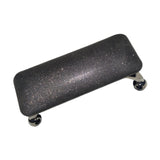 Maxbell Nail Art Hand Rest Pillow for Home Use Waterproof Professional Metal Bracket Black