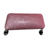 Maxbell Nail Art Hand Rest Pillow for Home Use Waterproof Professional Metal Bracket Pink