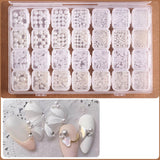 Maxbell Flatback Beads Decorations Half Round Beads for DIY Scrapbook Craft Projects