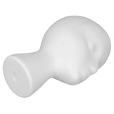 Maxbell Foam Mannequin Head Display Stand Foam Wigs Head for Hairpieces Wigs Glasses