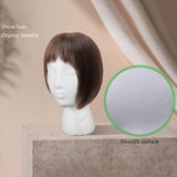 Maxbell Foam Mannequin Head Display Stand Foam Wigs Head for Hairpieces Wigs Glasses