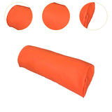 Maxbell Nail Hand Rest Stand PU Leather Professional Practical Desktop Women Cushion orange