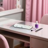 Maxbell Nail Hand Rest Stand PU Leather Professional Practical Desktop Women Cushion white