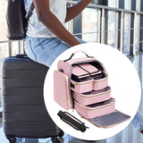 Maxbell Travel Toiletry Bag Toiletries Accessories Cosmetic Bag for Hair Tools Girls