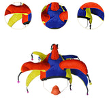 Maxbell Clown Hat Halloween Decor Funny Head Gear for Festivals Holiday Themed Party