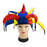 Maxbell Clown Hat Halloween Decor Funny Head Gear for Festivals Holiday Themed Party