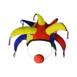 Maxbell Clown Hat Halloween Novelty Head Gear for Carnival Stage Performance Holiday
