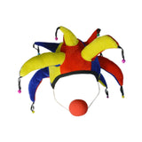 Maxbell Clown Hat Halloween Novelty Head Gear for Carnival Stage Performance Holiday