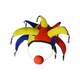 Maxbell Clown Hat Halloween Novelty Head Gear for Carnival Stage Performance Holiday